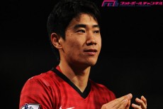 チーム内最長12.4キロを走った香川、マンU監督も称賛。「素晴らしい決定機を演出。実力を最大限発揮」