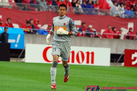 記録更新を続ける鹿島の守護神・曽ケ端準。連続出場記録が第7節出場すれば歴代1位に