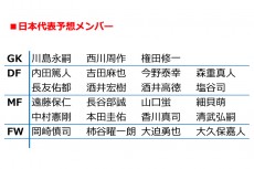 ザックジャパン23人の選出予想。当確は15人、十分あり得る大久保のサプライズ招集