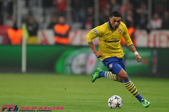 アーセナルのチェンバレンが「夢は叶う」と幼少期の雄姿を公開