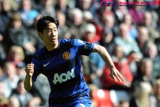 低迷するマンUの最大の“被害者”は香川。最終節もボランチ、トップ下起用少なく憂鬱な一年過ごす