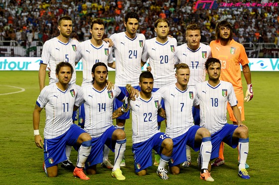 イタリア代表で格差が生まれる。代表経験の薄い選手はエコノミーでブラジル入り