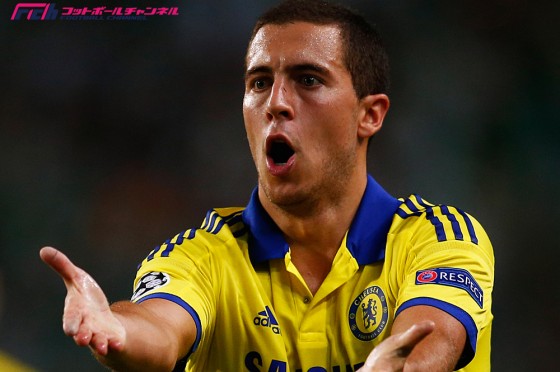 アザール、チェルシーでのタイトルを熱望。自らのプレーでの獲得を夢見る「ドログバのような選手になりたい」