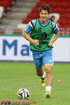 念願の1トップで勝負をかける岡崎。「点を取りたい」。ブラジル戦での得点が『自分の生きる道』を示す