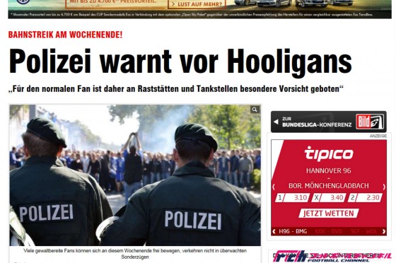 ドイツ鉄道、週末にストライキを決行。スタジアムへ向かうサポーターにも影響及ぼす可能性も