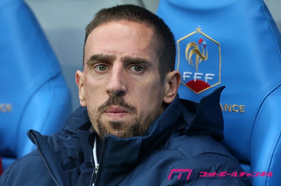 フランス代表引退のリベリ、代理人が理由を明かす。今後の復帰も否定