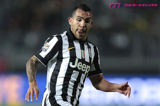 CLで勝利のユベントス、4-3-1-2を継続か。トップ下にテベスという報道も?