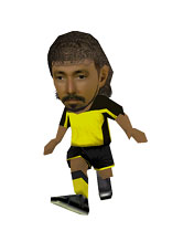 ラモス瑠偉が劇的にアップデートを遂げたリアルなサッカーゲームアプリ『サカつくシュート！』に登場！