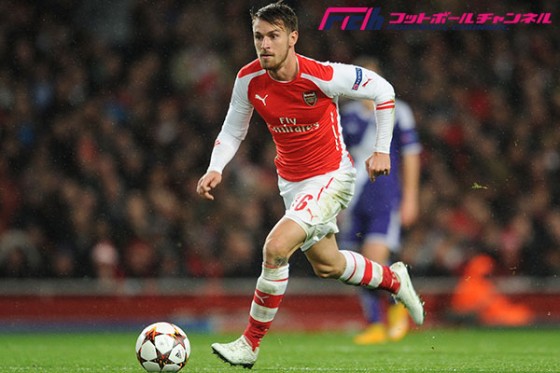 アーセナルのヴェンゲル監督、“ハリウッド・フットボーラー”ラムジーに助言「MFとして正しいプレーを」