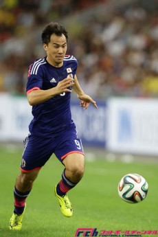 「周りに自分を見て欲しい」。“1トップ岡崎”が前線をリード。攻撃の絶対的な軸としてアジア杯優勝を目指す