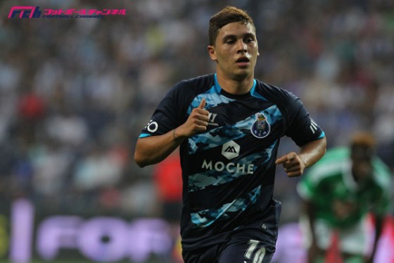 ユベントスがポルトのコロンビア人若手FWに興味。ポルトは移籍金に58億円を要求か