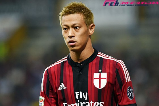 本田、欧州4大リーグで最も評価が高い日本人選手に。6得点以外にこぼれ球収集で貢献