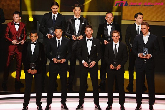 ピルロやJ・ロドリゲスら15選手がFIFProベスト11候補に