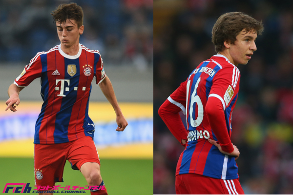 バイエルン、元ドイツ代表の二世コンビに期待。出場機会わずかも