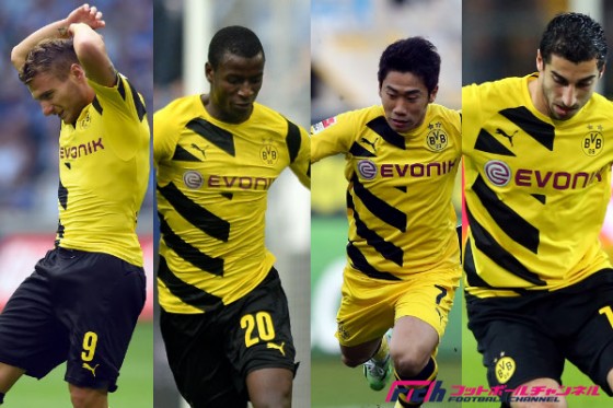 ドルトムント不調の原因は、香川を含む新加入選手？