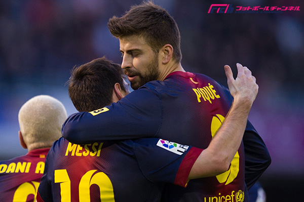 ピケ、C・ロナウドの野心とメッシの才能を絶賛 | フットボールチャンネル