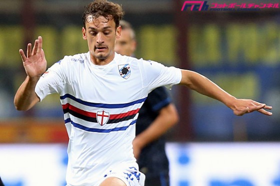 サンプドリア、伊杯16強進出。PK決めたガッビアディーニは1月ナポリ移籍へ