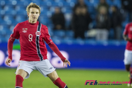 ノルウェー期待の新星ウーデゴーがリバプールで目撃