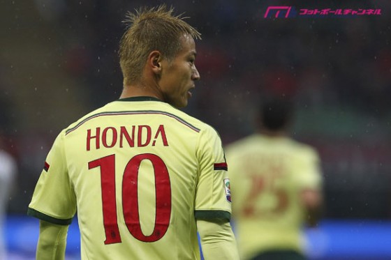 発熱から復活した本田。ジェノア戦で先発へ