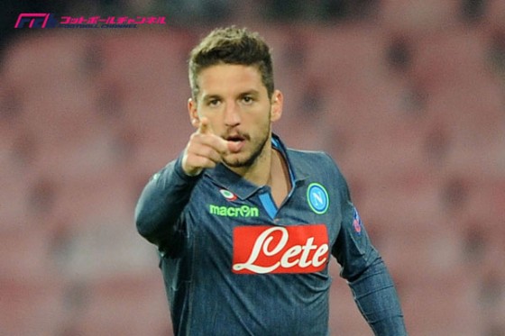 復帰後初ゴールを決めたメルテンス。「ハードワークが必要」