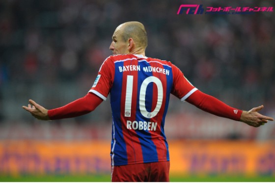 バイエルン通算100点目のロッベン、オランダ最優秀スポーツ選手も受賞