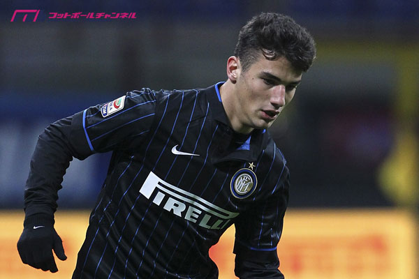 同点弾起点となったインテルの17歳新星。「インテルは死なない