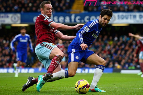 セスク、一人でウェストハム攻撃陣を上回るパス成功数を記録