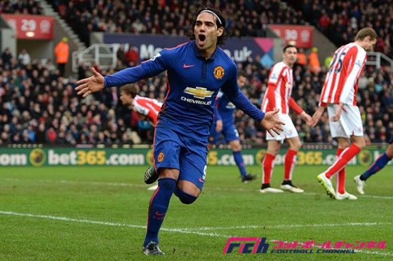 マンU、新年初戦はストークとドロー。ファルカオ貴重な同点弾