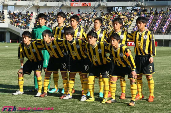 前橋育英が京都橘に4発快勝！　準決勝進出【高校サッカー】