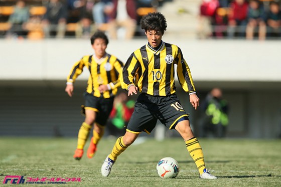 前橋育英が京都橘に4発快勝！　準決勝進出【高校サッカー】