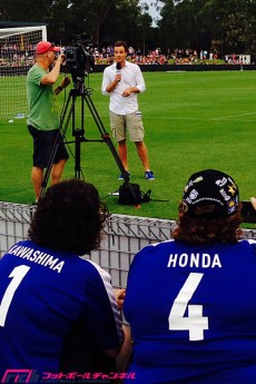 【アジア杯現地ルポ】田舎町セスノックを賑わせた日本代表。徐々に熱を帯びる豪州