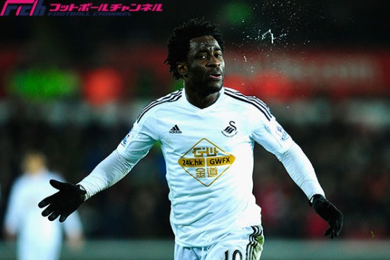 マンC、スウォンジーからストライカー獲得間近。移籍金は50億円超か