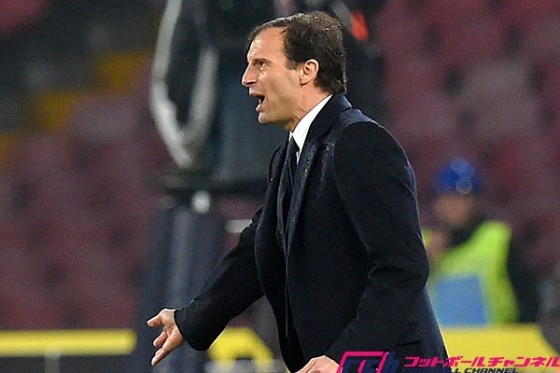 ユベントスのアッレグリ監督、ナポリ会長の批判に反論「論争？　笑わせるよ」