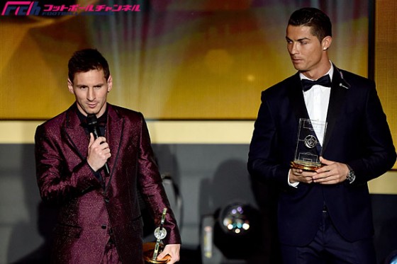 C・ロナウド、メッシに息子を紹介「君について話していた」
