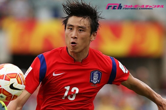韓国代表MFが肘靭帯を断裂。出場不可もチームには帯同