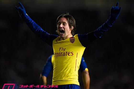 ヴェンゲル、FA杯で1G1Aのロシツキを絶賛「みんなが大好きな選手」