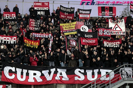 ミランのサポーターズクラブが声明。　ガッリアーニを強烈批判