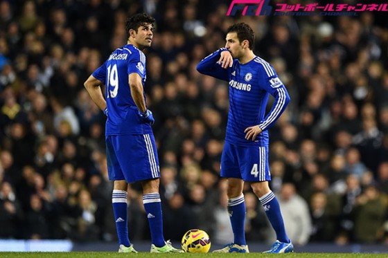 チェルシーのセスク、さらに2試合のリーグ戦欠場へ。CLへ標準か