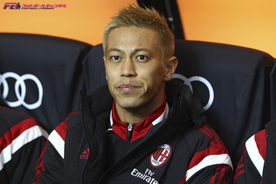 本田、ユーベ戦はベンチ予想。今季ミランは10番不在でリーグ戦未勝利