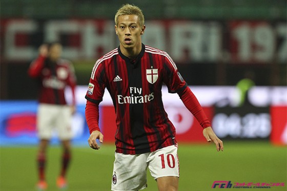 ミランがユベントス戦の遠征メンバー21人を発表。本田も招集