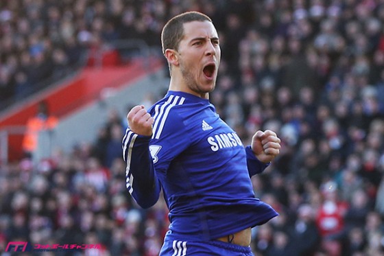 チェルシー、アザールとの契約延長を発表。2020年までの長期契約にサイン