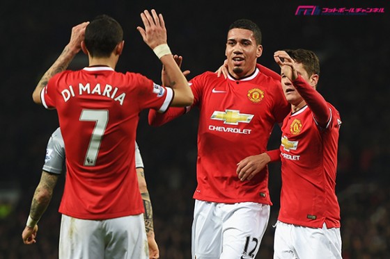 マンU、スモーリングの2ゴールでバーンリーを退ける