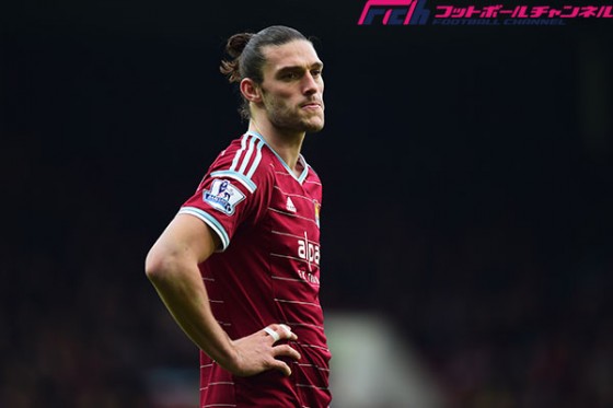 ウェストハムFWキャロル、ひざの負傷で3週間程度の離脱か