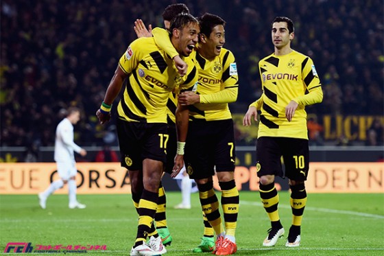 ”シンジダービー”は香川に軍配。ドルトムントが乱打戦を制す