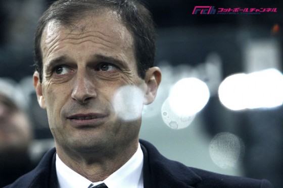 クロップを称賛するアッレグリ。「ドルトムント戦では幸運が結果を左右する」