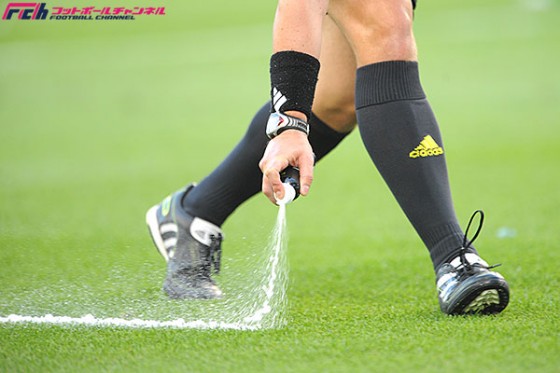 Jリーグが今季から「バニシング・スプレー」の導入を決定