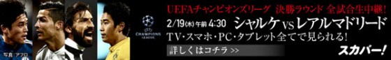 シャルケ×レアルマドリー