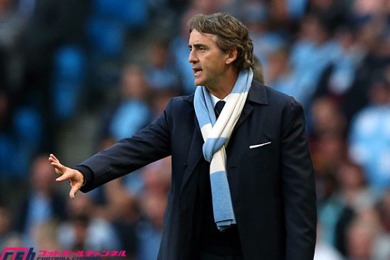 ペジェグリーニ、CLバルサ戦を前に元監督マンチーニからプレッシャー