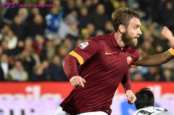 ローマ、デ・ロッシ弾で6試合ぶり勝利。ビオラ、ナポリは引き分け