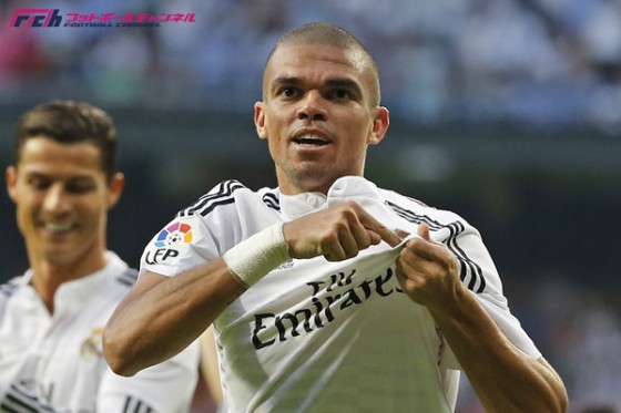 ペペがレアルの"テリー"に。2018年までの終身契約で合意へ